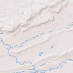 Whitefield St Kinta, Oklahoma Terrain Map