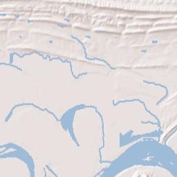 Menifee Arkansas Terrain Map