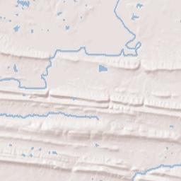 Faulkner County Terrain Map