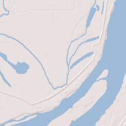 Waverly Arkansas Terrain Map