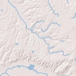 La Grange Tennessee Terrain Map