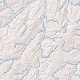 Saulsbury Tennessee Terrain Map