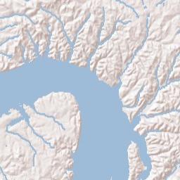 Bruton Branch Tennessee Terrain Map