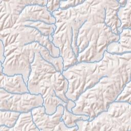 Sexton Tennessee Terrain Map