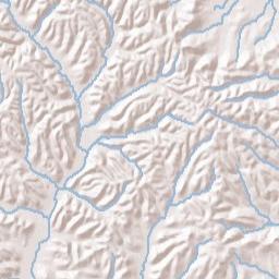 Stella Tennessee Terrain Map