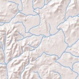 Vinta Mill Tennessee Terrain Map