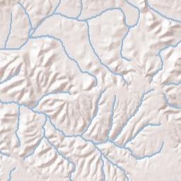 Blanche Tennessee Terrain Map
