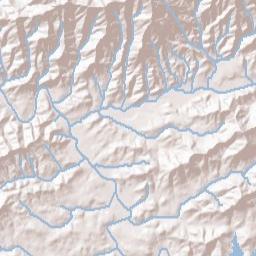 Hayesville Terrain Map