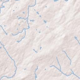 Inman Mills Terrain Map