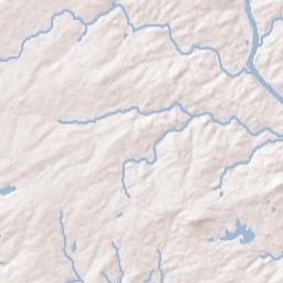 East Gaffney Terrain Map