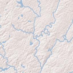 Pineville Terrain Map
