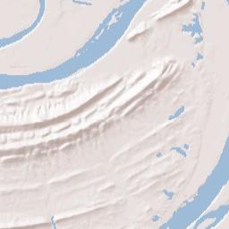 Toad Suck Arkansas Terrain Map