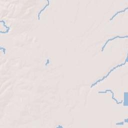 Hickory Plains Arkansas Terrain Map