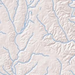 Hines Alabama Terrain Map