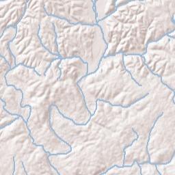 Pruitton Alabama Terrain Map