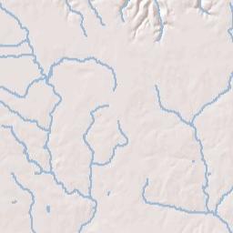 Elkwood Alabama Terrain Map