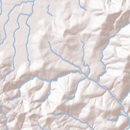 Francisco Alabama Terrain Map