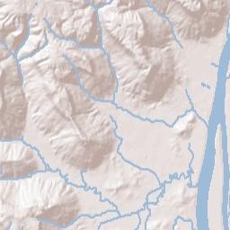 1961-1999 South Cedar Avenue, South Pittsburg Terrain Map