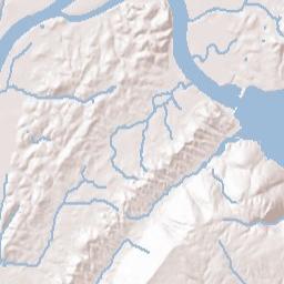 Long Island Alabama Terrain Map