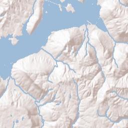 Vulcan Tennessee Terrain Map