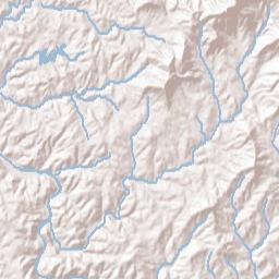 McAllister Hill Tennessee Terrain Map