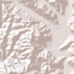 Yamazakichō-nakabirose Terrain Map