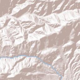 Twin Lakes California Terrain Map