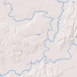 Grady County Terrain Map
