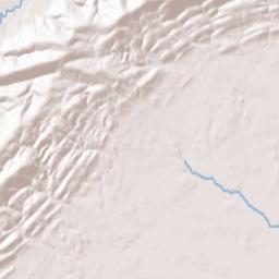 Yell County Terrain Map
