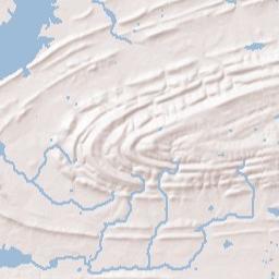 Saltillo Arkansas Terrain Map