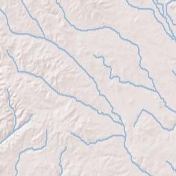 Threet Alabama Terrain Map