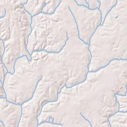 Kingtown Alabama Terrain Map