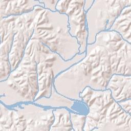 Gipsy Alabama Terrain Map
