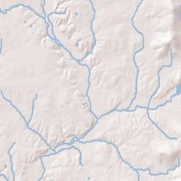 Mint Spring Alabama Terrain Map