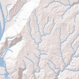Bryant Alabama Terrain Map