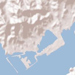 Gwangyang Terrain Map