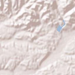 Katō Shi Terrain Map