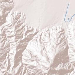 Grapevine California Terrain Map