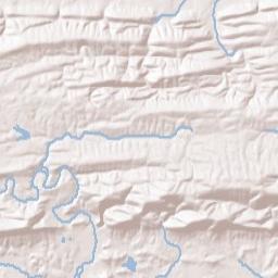 Thornburg Arkansas Terrain Map