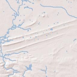 Warsaw Arkansas Terrain Map
