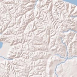 Lane Springs Alabama Terrain Map