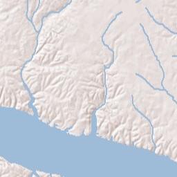 Center Star Alabama Terrain Map