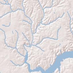 Romine Alabama Terrain Map