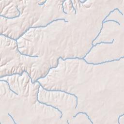 Shanghai Alabama Terrain Map
