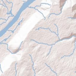 Old Fabius Alabama Terrain Map
