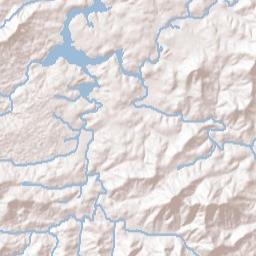 Blairsville Terrain Map