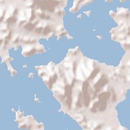 Sinan-gun Terrain Map
