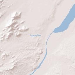 Hodge California Terrain Map