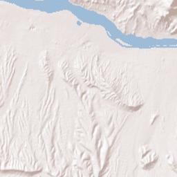 Nebo California Terrain Map