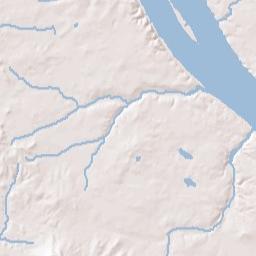 Cherokee Alabama Terrain Map